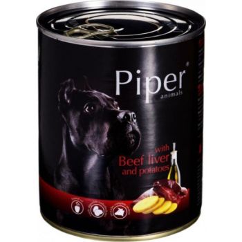  Piper Dog Wet Food With Beef Liver And Potatoes 800g 