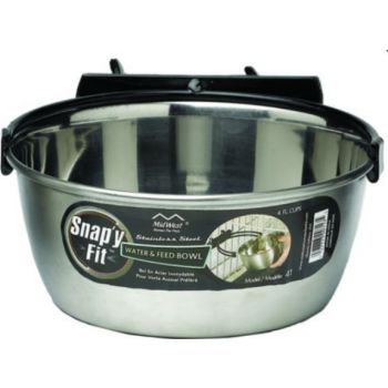  Snap’y Fit Stainless Steel Bowl 1quart 