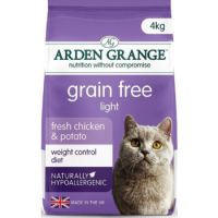 Arden Grange Grain Free Light Fresh Chicken & Potato Dry Cat Food 4kg