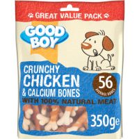 GOODBOY CHICKEN & CALCIUM BONES 350G VALUE PACK