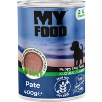 Myfood Dog Wet Food Puppy Lamb 400g