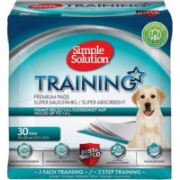 Simple Solution Premium Dog and Puppy Training Pads (Pack of 30) 23×24 inches