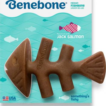  Benebone Fishbone Dog Toy Medium 