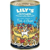 Lily's Kitchen Fish & Chips Wet Dog Food - 400G