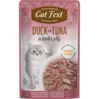 Cat Fest Duck With Tuna In Tender Jelly For Cats 70g