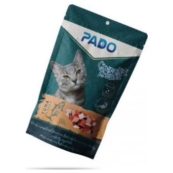  PADO CRUNCHY CAT TREATS TUNA 100G 