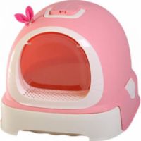 Nutra Pet Fantastic Cat Litter Toilet - PINK (Small Cats) ) L52×W42×H40cm