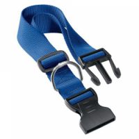Ferplast Club C Nylon Collar For Dogs BLUE  20-32CMX10MM