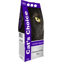 CAT’S CHOICE BENTONITE GRANULES CLUMPING CAT LITTER 10 Kg-LAVENDER