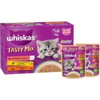 Whiskas Kitten Mix of the Sea Collection in Jelly Wet Cat Food - 12X70G