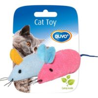 Duvo Assortment of Mice Blue/Pink 2pcs - 6 x 5 x 3cm[Dimension - 6 x 5 x 3cm]