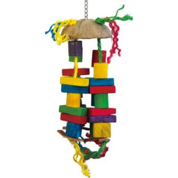  Vanpet Umberlla Shape Natural Bird Toy 38x13cm-BTLB00209 