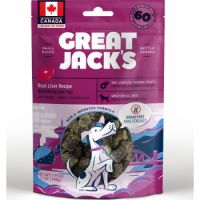 Great Jack’s Real Liver Recipe Grain-Free Dog Treats 7oz / 198gm