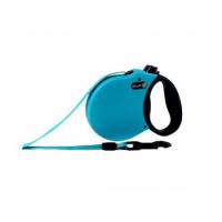 Adventure retractable leash, 5 m - Large - Blue