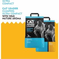 Geohellas Cat Leader Clumping Ultra Compact Cat Litter BABY POWDER 10kg