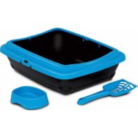 Bergamo BIRBA KIT BLue (Litter Box+Scoop+Bowl)