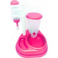 Pado Water & Food Feeder(Pink)
