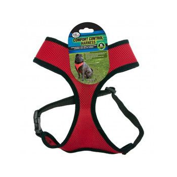  Four Paws Comfort Control Harness XL Red 12/cs 