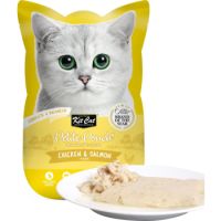 Kit Cat Petite Pouch Wet Food  Chicken & Salmon 70g