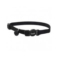 Coastal 3/8" SafeCat Nylon Breakaway Collar Black