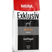 Mera Exklusiv Active Dog Dry Food with poultry 15 kg
