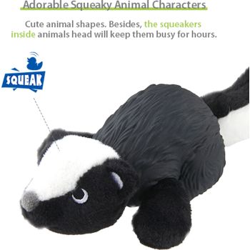  GiGwi Dog Toys Zoomin’ Friends Skunk 