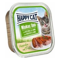 Happy Cat Wet Food  Minkas Duo Poultry & Lamb 100g