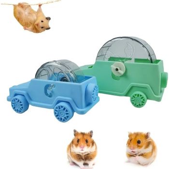  Saas Silent Spin Car-Style Hamster Exercise Wheel Assorted Color 