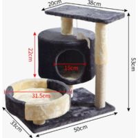 Saas Cat trees sisal 50*33*53 cm