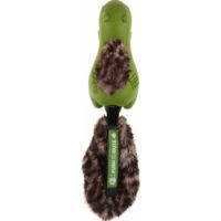 Forestails Squirel Pusht to Mute w/ Plush Tail Green