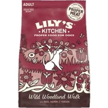  Lily's Kitchen Venison & Duck Grain Free Adult Dry Dog Food - 2.5KG 
