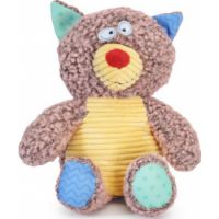 Camon Plush Toys Animals With Squeaker (Bear+Cat+Monkey)