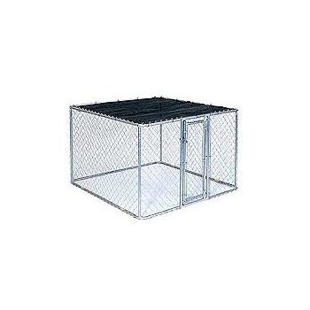  Midwest K9 Kennels Chain Link Kennel for Dog, Medium 