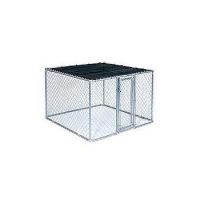 Midwest K9 Kennels Chain Link Kennel for Dog, Medium