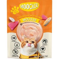 Moochie Cat Wet bFood Tuna Mousse With Salmon Pouch 70g
