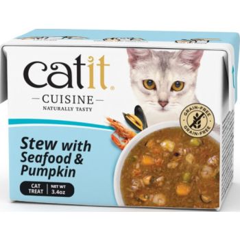  Catit Cuisine Seafood Stew with Pumpkin, 95g Tetra 