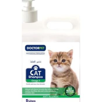  DoctorPet Cat Shampoo Omega 3 5L 