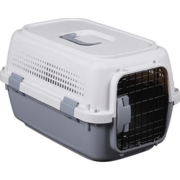  Pawsitiv Marco Polo 1 - Carrier For Cat & Small Dog - Light Grey  51.5*32.5*29.5cm 