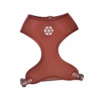 Asanoha T-Shirt Harness - Dark Red / Small