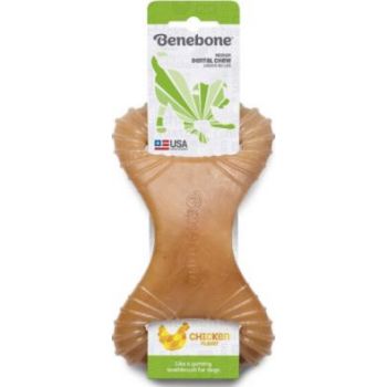  Benebone Dental Dog Chew Toy – Chicken Medium 