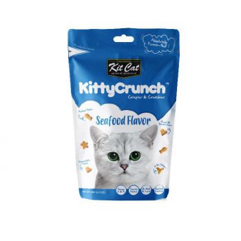  Kitty Crunch Cat Treats Seafood Flavor (60g) 