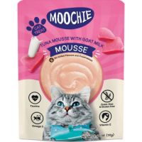 Moochie Cat Wet Food Tuna Mousse With Goat Milk Pouch