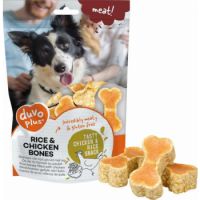 Duvo Dog Treats Meat Rice Bones With Chicken 140g