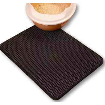  Saas Cat Litter Mat 45X65cm(black) 