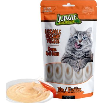  Jungle Licklable Treat Tuna & Shrimp For Cat 14gx5 