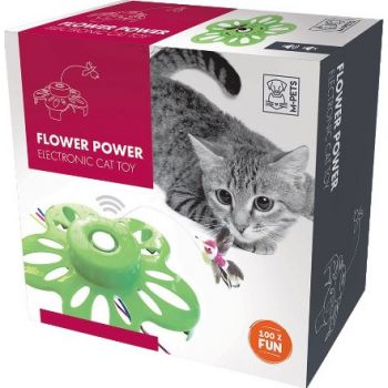  M-PETS Flower Power Electronic Cat Toys 