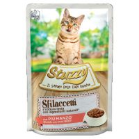 Stuzzy Cat Wet Food  Shreds with Beef 85g