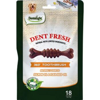  Dentalight 3" Dent Fresh 360° Toothbrush Coat Care×18pcs 150g 
