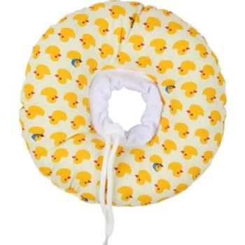  Cozy Paws Soft Pet Recovery Collar-Yellow Duck Small 