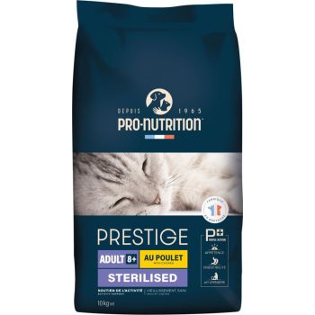  Pro Nutrition  Prestige Cat  Dry Food Adult 8+ Sterilised Chicken 10kg 
